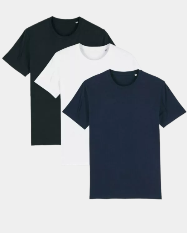 Classic Crew Neck T-Shirt Pack of 3
