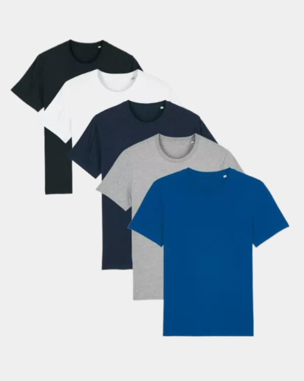 Classic Crew Neck T-Shirt Pack of 5