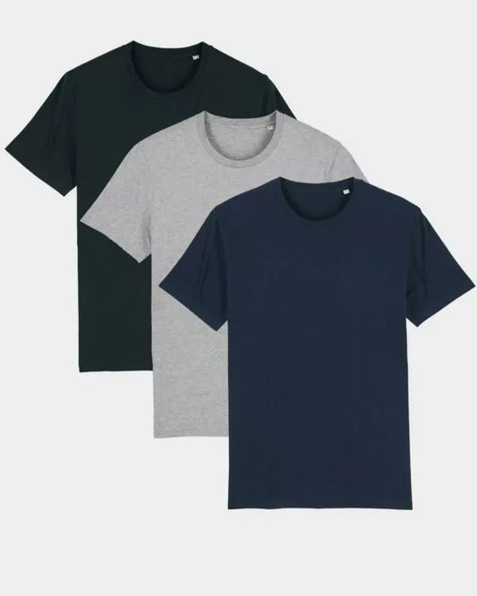 Men’s Crew Neck T-Shirt Pack of 3