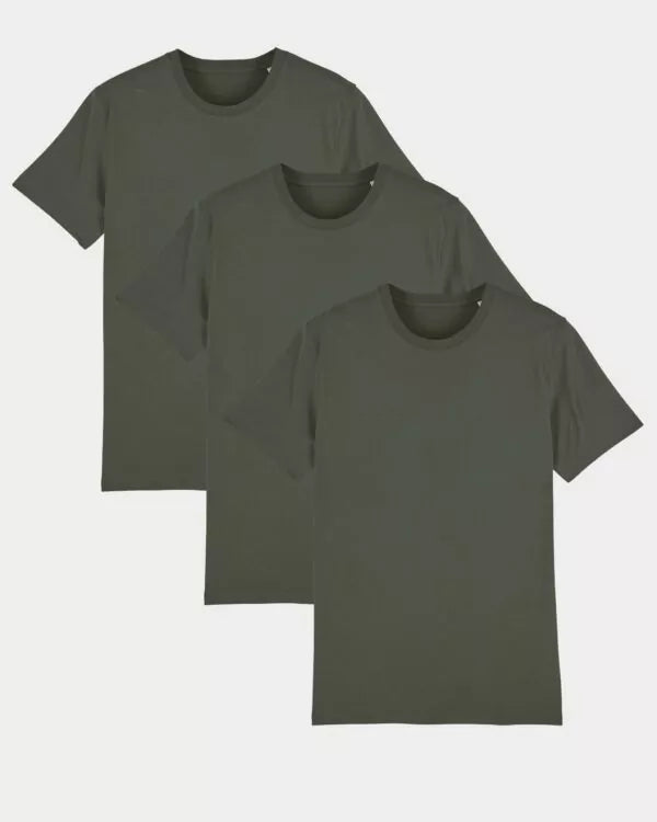 Men’s Crew Neck T-Shirt Pack of 3