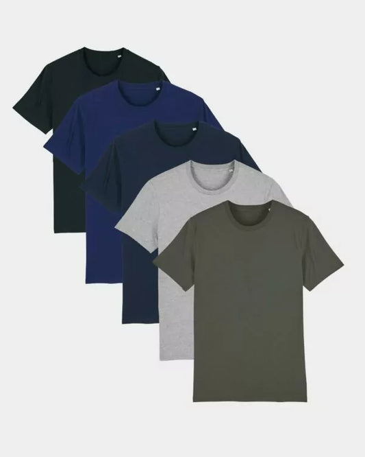 Men’s Crew Neck T-Shirt Pack of 5