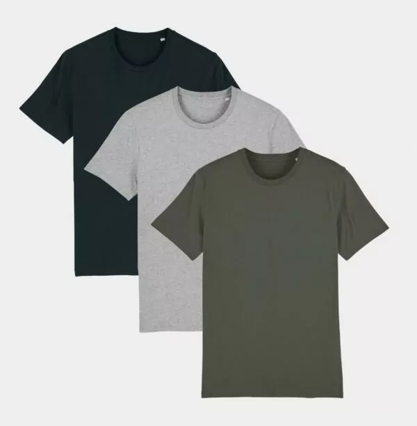 Men’s Crew Neck T-Shirt Pack of 3