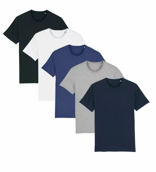 Men’s Crew Neck T-Shirt Pack of 5