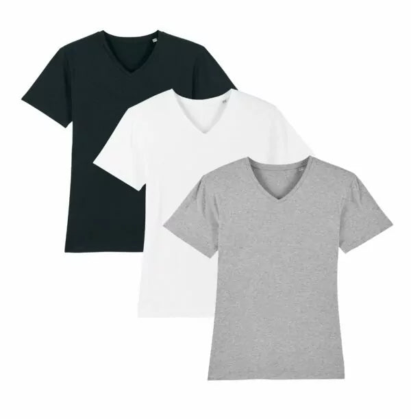 Men’s V Neck T-Shirt Pack of 3